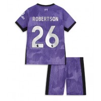 Liverpool Andrew Robertson #26 3rd trikot Kinder 2023-24 Kurzarm (+ Kurze Hosen)